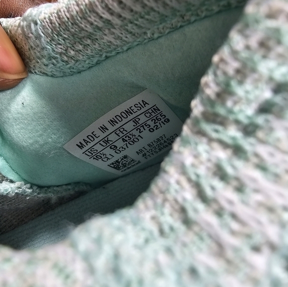 Adidas PureBoost Go Women mint green athletic shoes Women's size 10.5 - Picture 5 of 7
